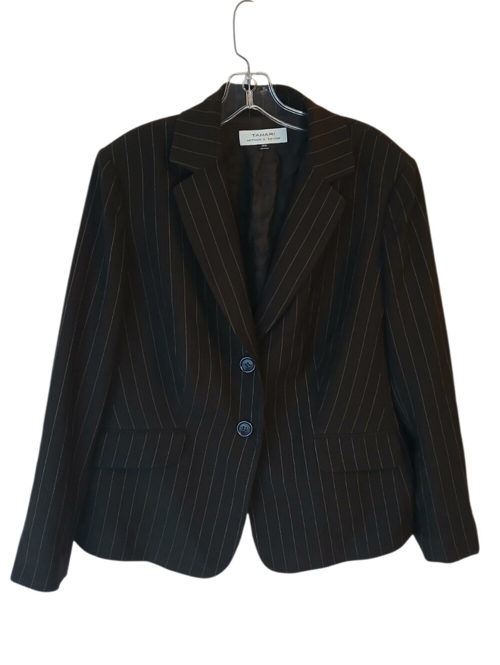 Tahari Pinstripe Blazer Size 14W